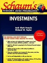 Tapa de Schaum's outline of theory and problems of investments