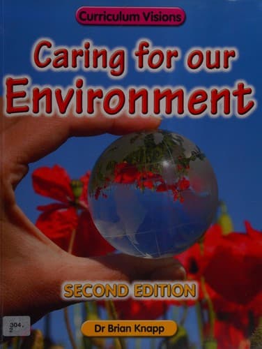 Tapa de Caring for our environment