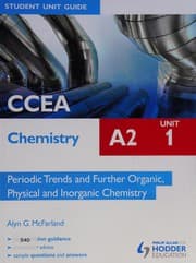 Tapa de CCEA chemistry A2