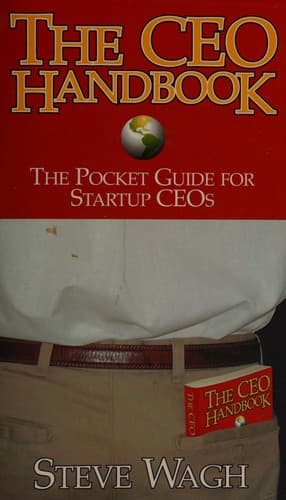 Tapa de The CEO handbook