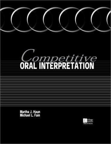 Tapa de Competitive Oral Interpretation