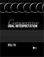 Tapa de Competitive Oral Interpretation