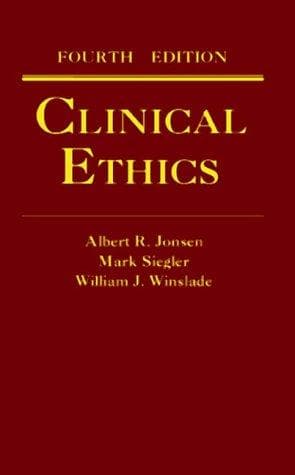 Tapa de Clinical ethics