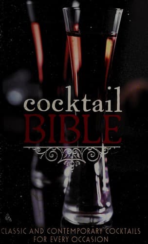 Tapa de Cocktail bible