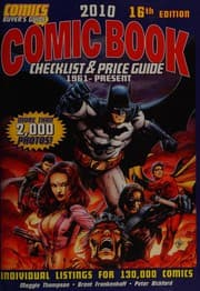 Tapa de Comic book checklist & price guide, 1961-present