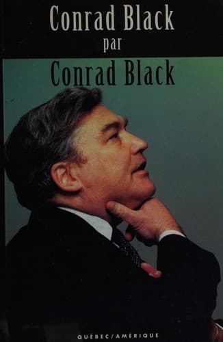 Tapa de Conrad Black par Conrad Black