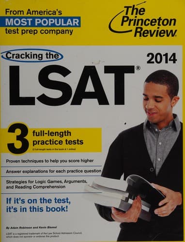 Tapa de Cracking the LSAT