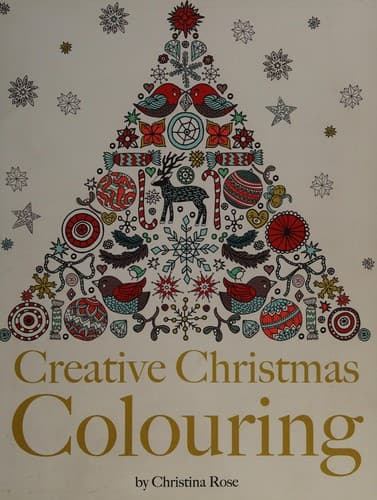 Tapa de Creative christmas colouring