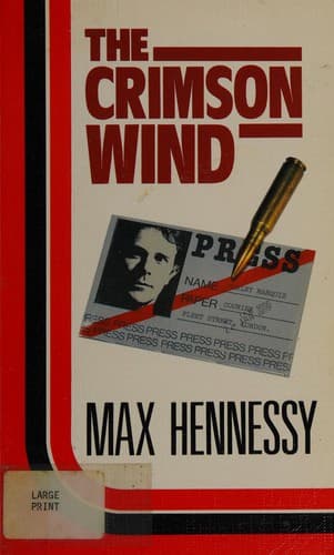 Tapa de The Crimson Wind (Large Print)