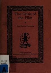 Tapa de The crisis of the film