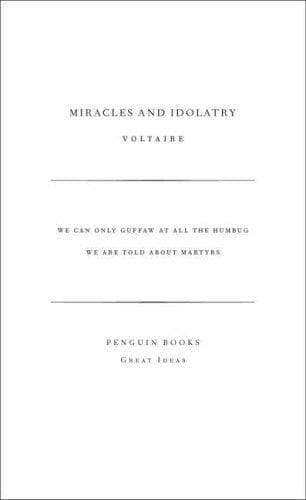 Tapa de MIRACLES AND IDOLATRY