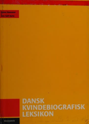 Tapa de Dansk kvindebiografisk leksikon