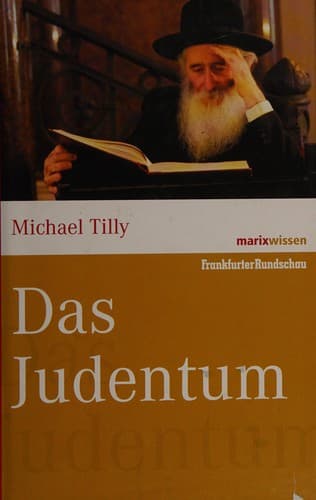 Tapa de Das Judentum