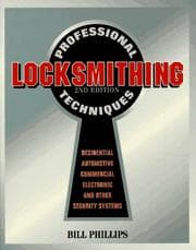 Tapa de Professional locksmithing techniques