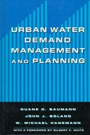 Tapa de Urban water demand management and planning