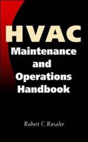 Tapa de HVAC maintenance and operations handbook