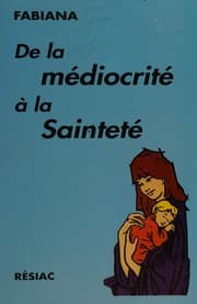 Tapa de De la médiocrité à la sainteté