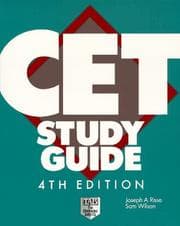 Tapa de The CET study guide