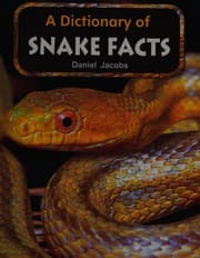 Tapa de A dictionary of snake facts