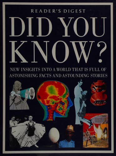 Tapa de Did you know?