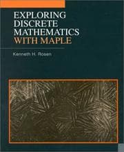 Tapa de Exploring discrete mathematics with Maple