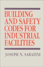 Tapa de Building and safety codes for industrial facilities