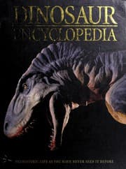 Tapa de Dinosaur encyclopedia