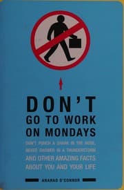 Tapa de Don't go to work on Mondays
