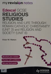 Tapa de Edexcel GCSE religious studies