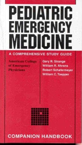 Tapa de Pediatric emergency medicine