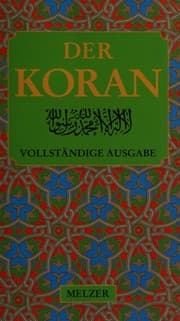 Tapa de el- Koran, das heisst die Lesung