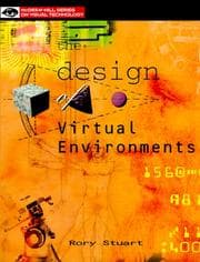 Tapa de The design of virtual environments