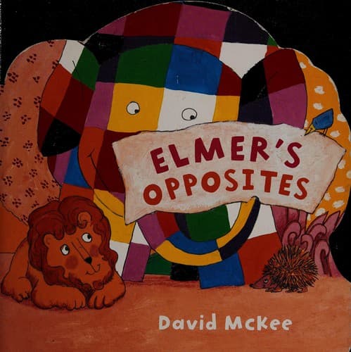 Tapa de Elmer's opposites