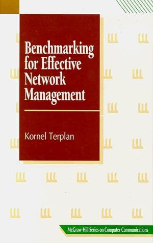 Tapa de Benchmarking for effective network management