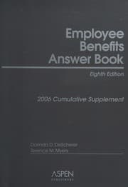 Tapa de Employee Benefits Answer Book
