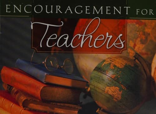 Tapa de Encouragement for teachers