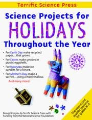 Tapa de Science projects for holidays throughout the year