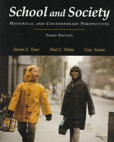Tapa de School and Society