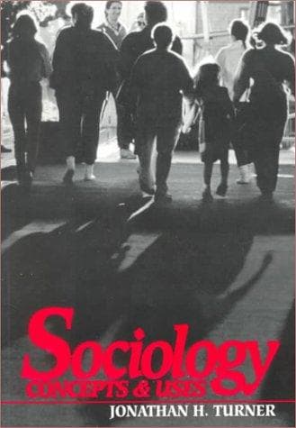 Tapa de Sociology