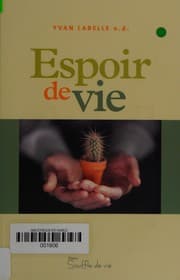 Tapa de Espoir de vie