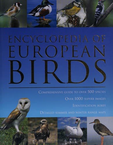 Tapa de European birds