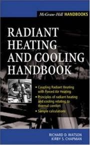 Tapa de Radiant heating and cooling handbook