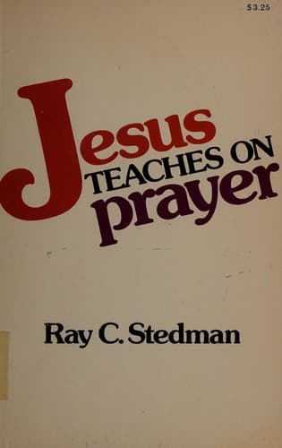 Tapa de Expository studies on prayer