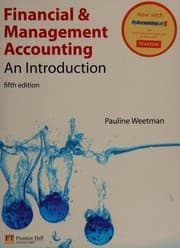 Tapa de Financial & management accounting-an introduction - with myaccountinglab access card