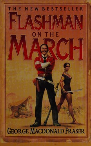 Tapa de Flashman on the march