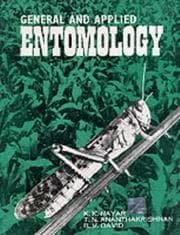 Tapa de General and applied entomology