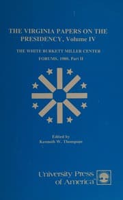 Tapa de The Virginia Papers on the Presidency
