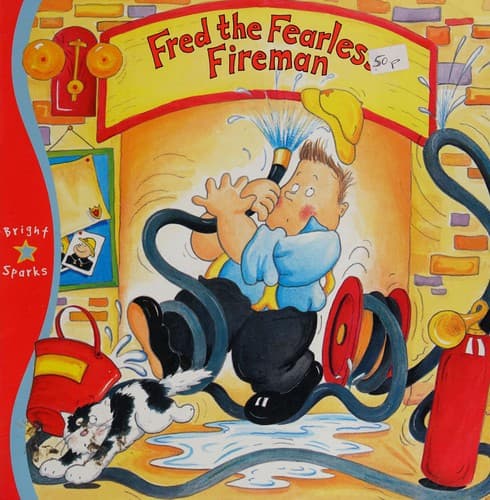 Tapa de Fred the fearless fireman