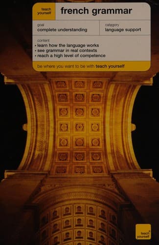 Tapa de French grammar