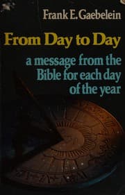 Tapa de From Day to Day a Message From the Bible for Each Day of the Year